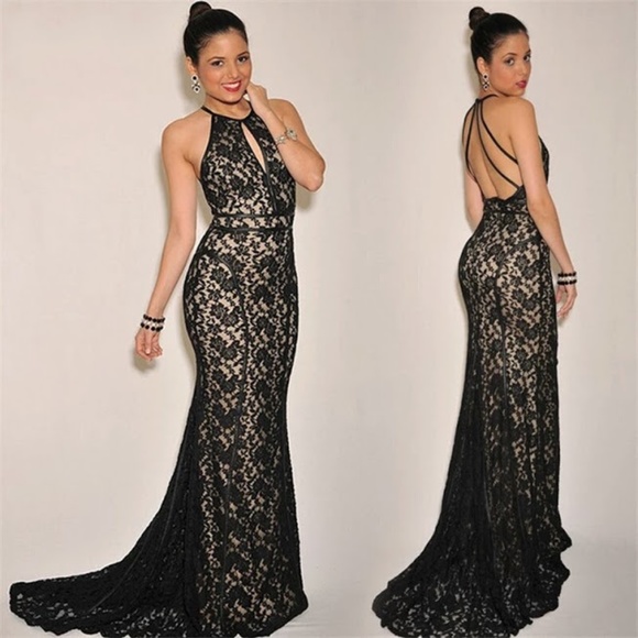 Lace Gown Dress - Picture 1 of 6